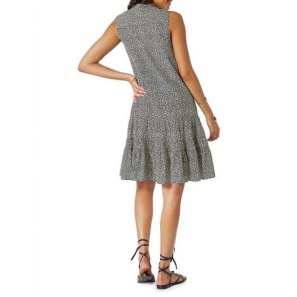 Joie Dresses New Joie Alaga Sleeveless Ditsy Floral Dropwaist Dress